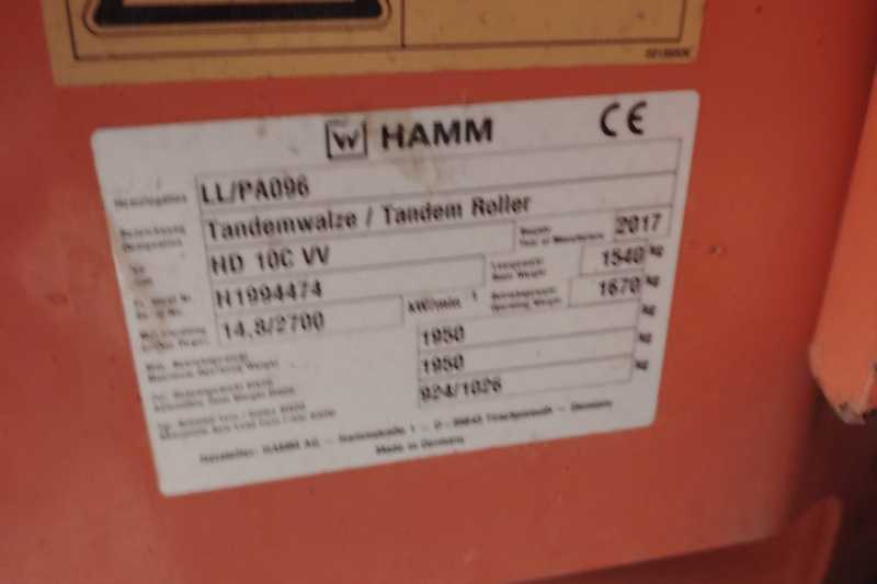 OmecoHub - Immagine HAMM HD10CVV